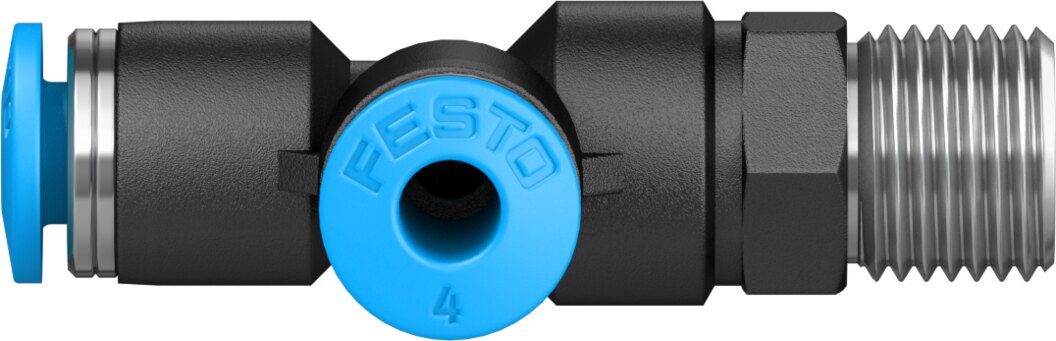Push-in T-fitting