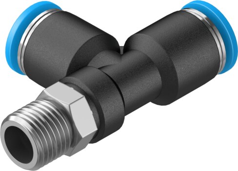 Push-in T-fitting