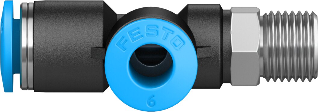 Push-in T-fitting