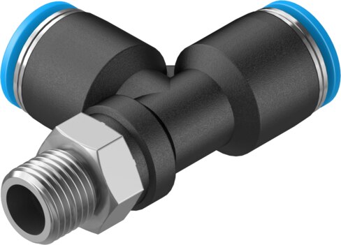 Push-in T-fitting