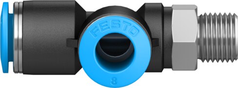 Push-in T-fitting
