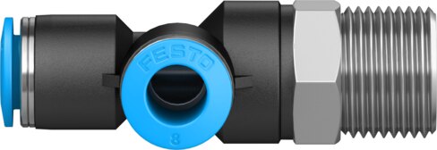 Push-in T-fitting