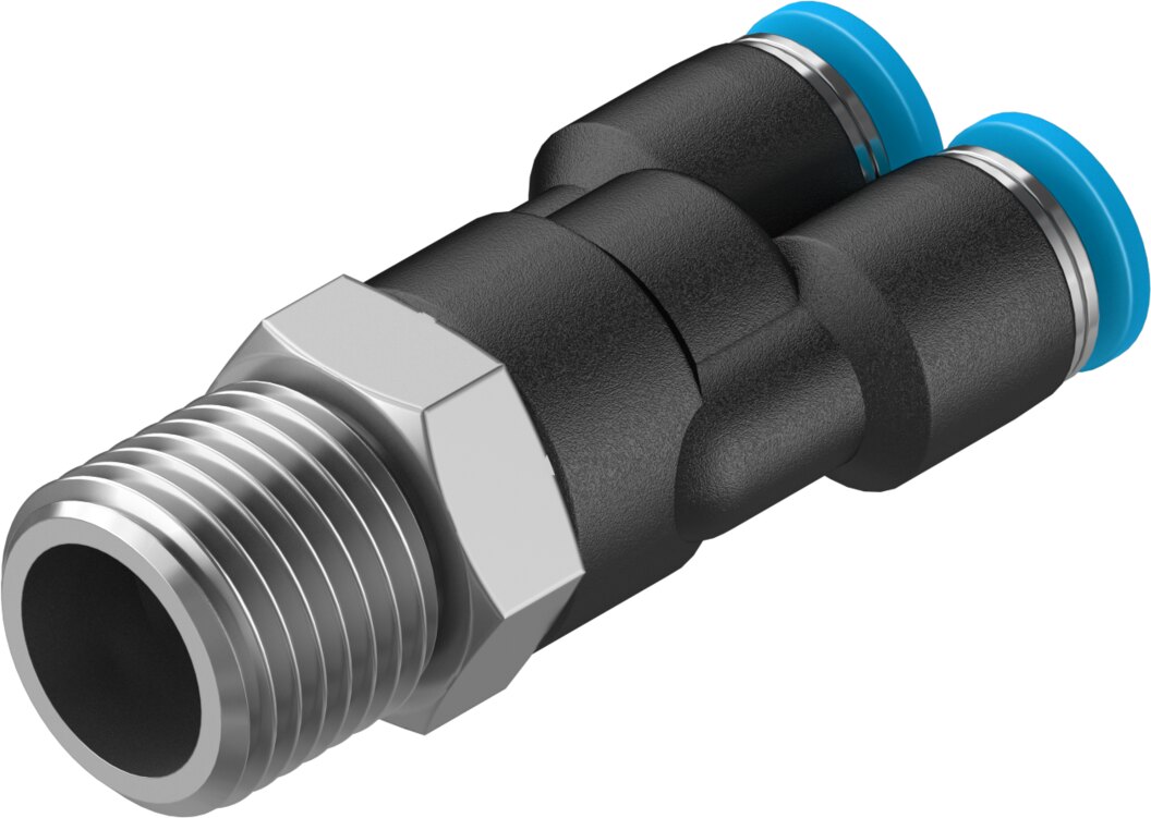 Push-in Y-fitting