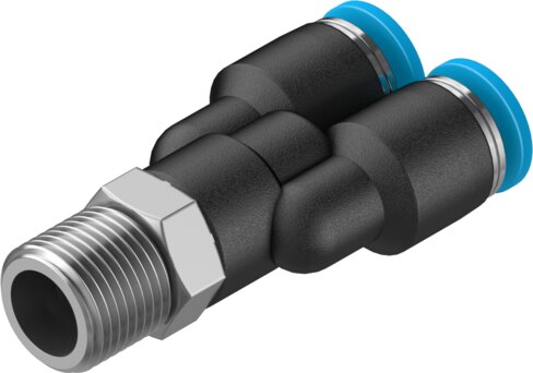Push-in Y-fitting
