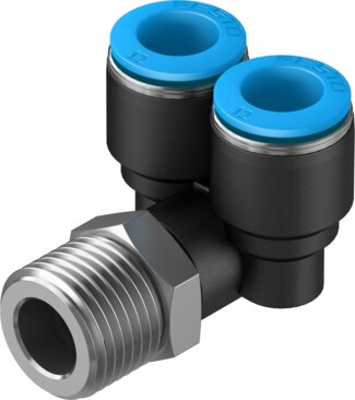 Push-in Y-fitting