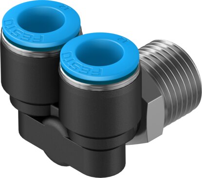 Push-in Y-fitting