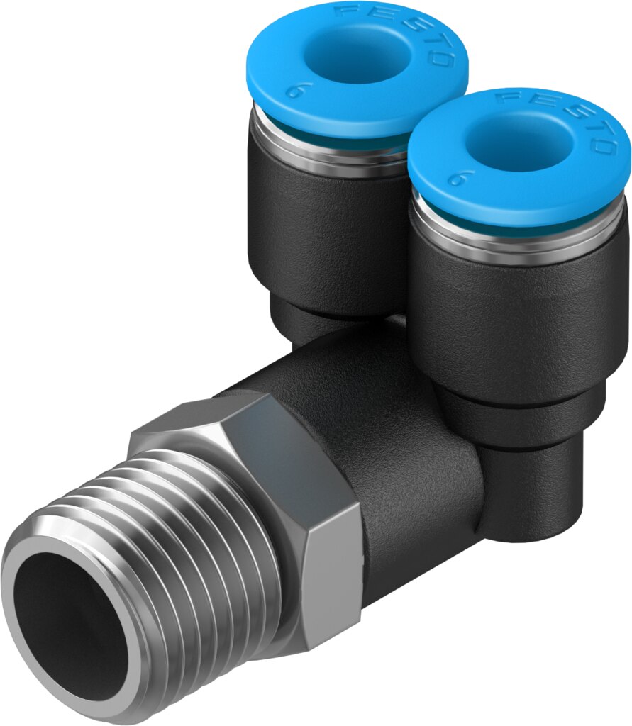 Push-in Y-fitting