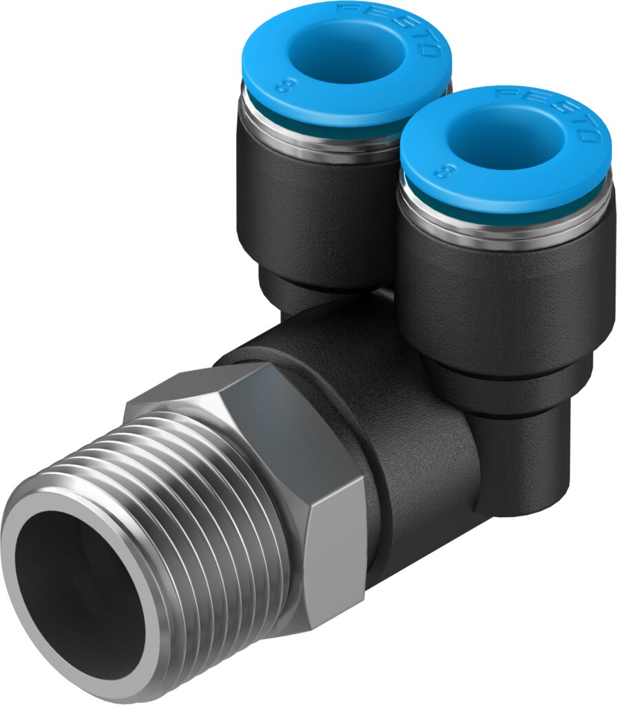 Push-in Y-fitting
