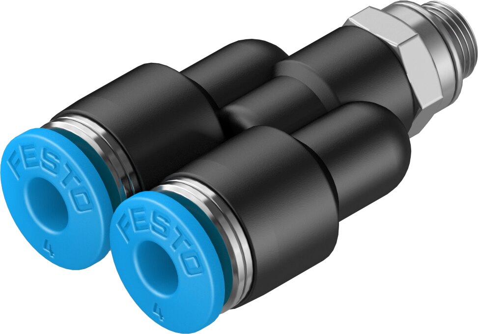 Push-in Y-fitting