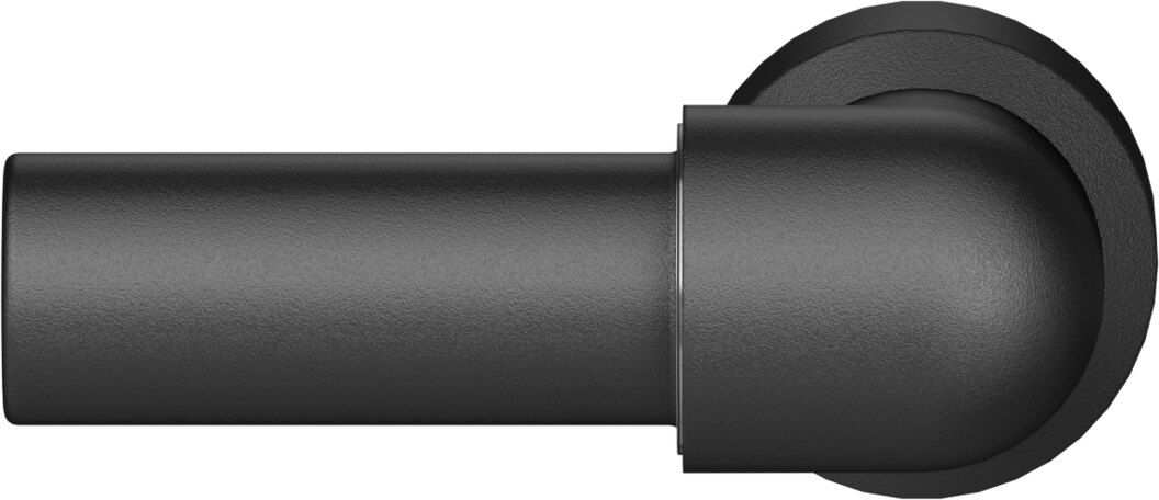 Push-in L-connector