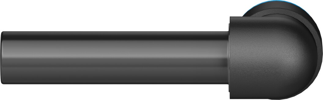 Push-in L-connector