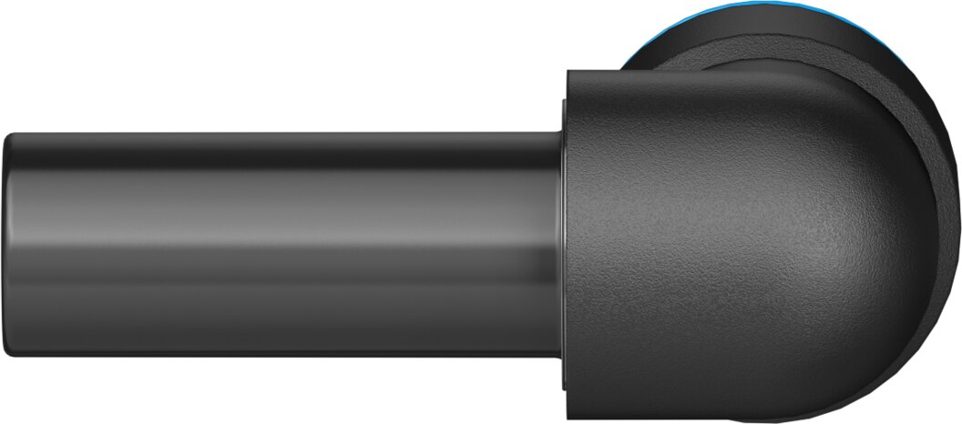 Push-in L-connector