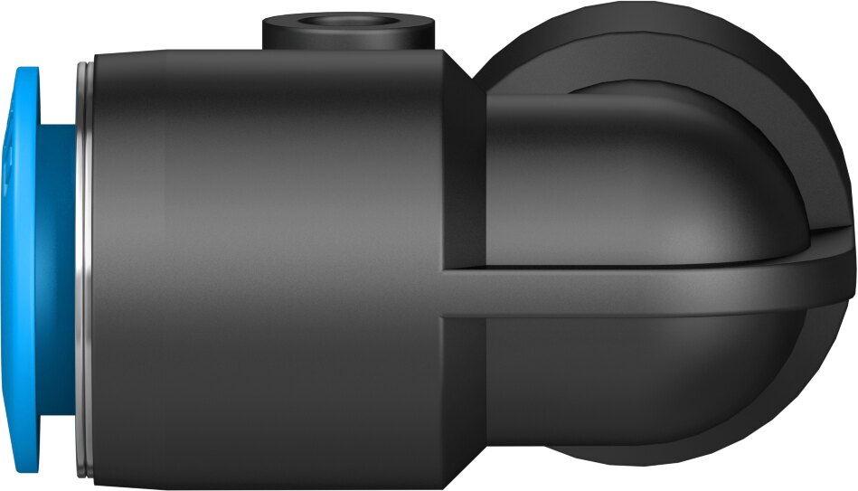 Push-in L-connector