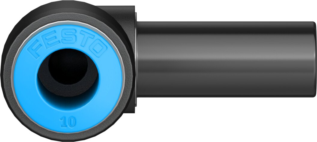 Push-in L-connector