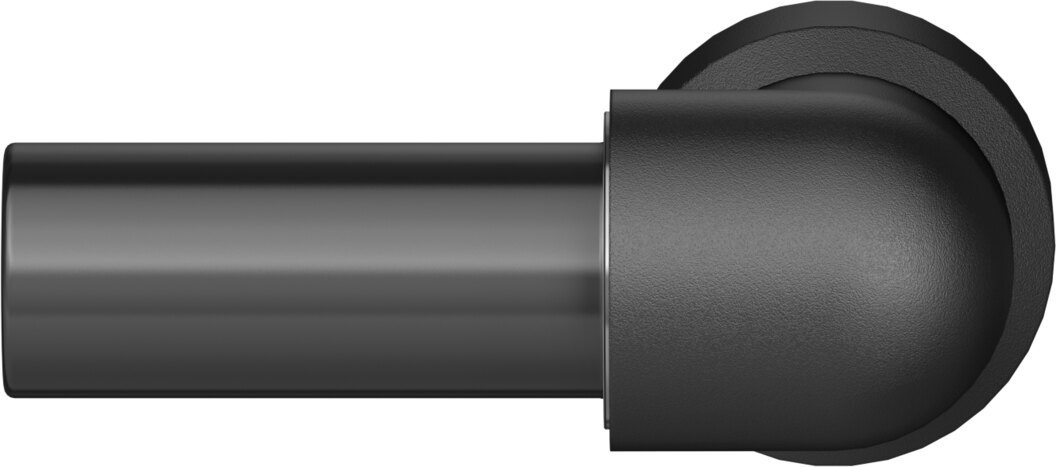 Push-in L-connector