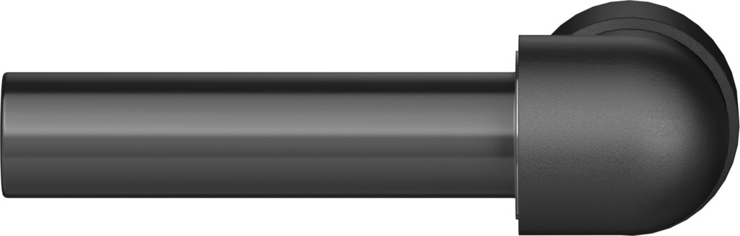 Push-in L-connector