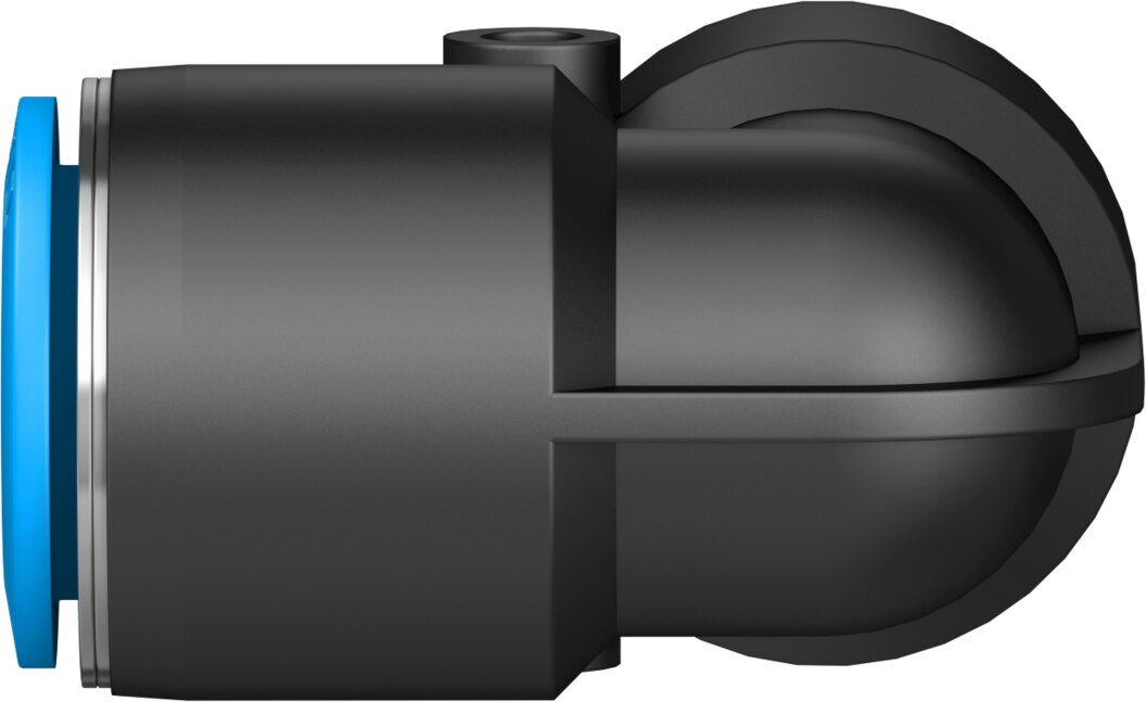 Push-in L-connector