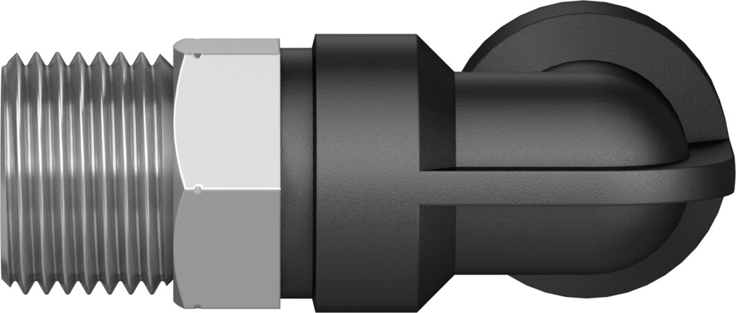 Push-in L-fitting