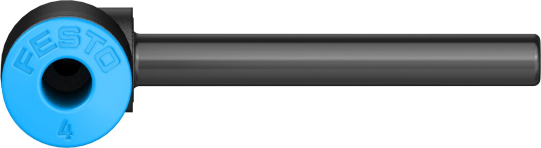 Push-in L-connector