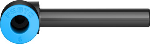 Push-in L-connector