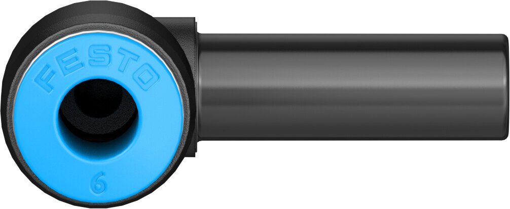 Push-in L-connector