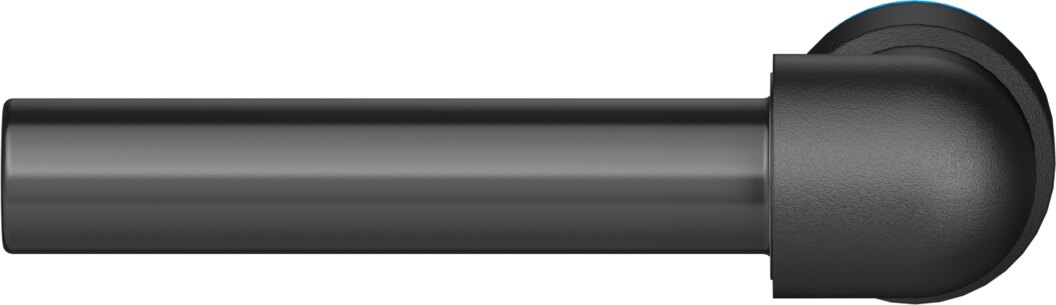 Push-in L-connector