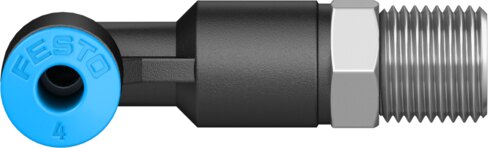 Push-in L-fitting, long