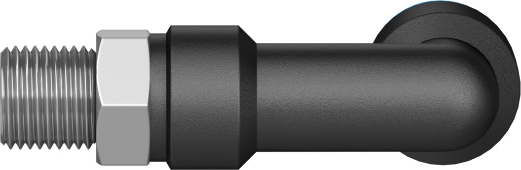 Push-in L-fitting, long