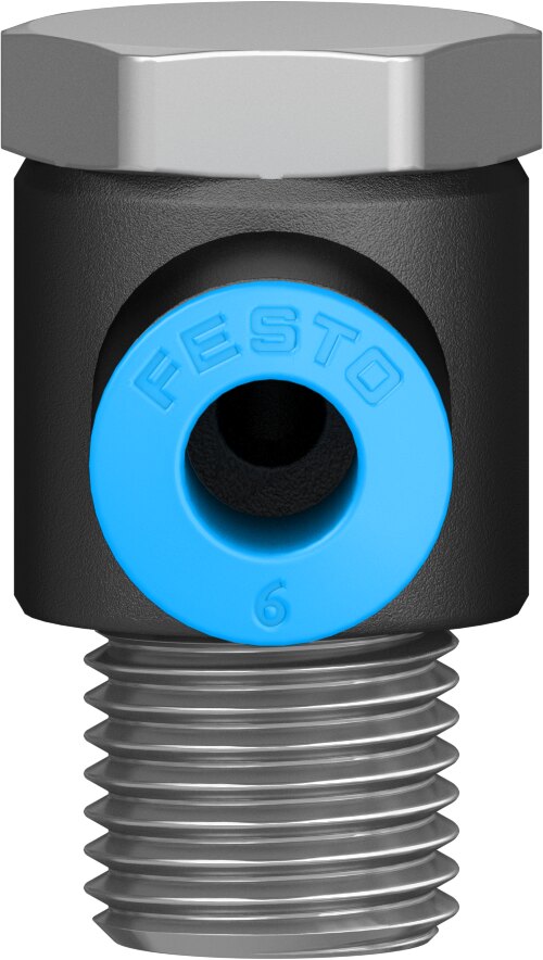 Push-in L-fitting
