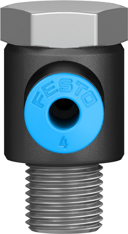 Push-in L-fitting