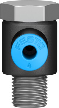 Push-in L-fitting