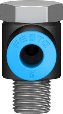 Push-in L-fitting