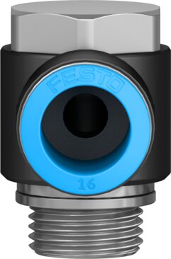 Push-in L-fitting
