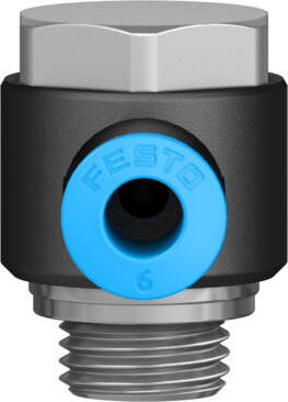 Push-in L-fitting