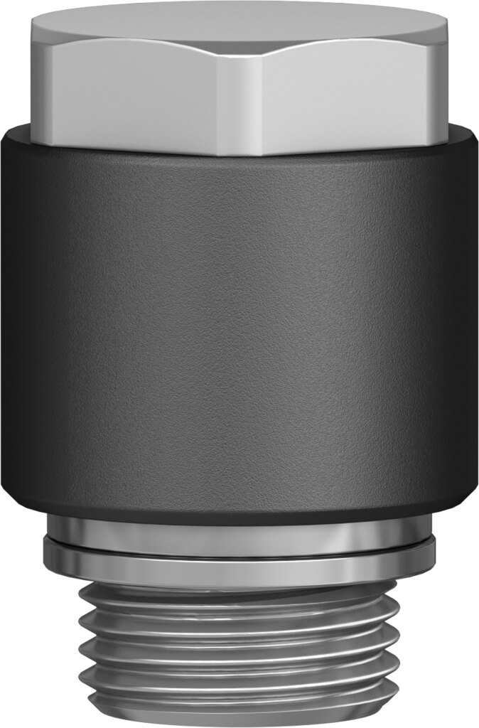 Push-in L-fitting
