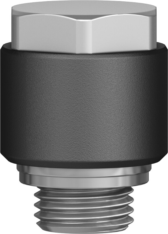 Push-in L-fitting