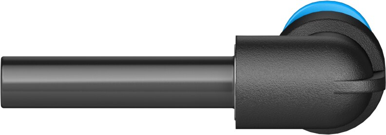 Push-in L-connector