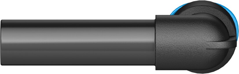 Push-in L-connector