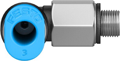 Push-in L-fitting