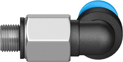 Push-in L-fitting