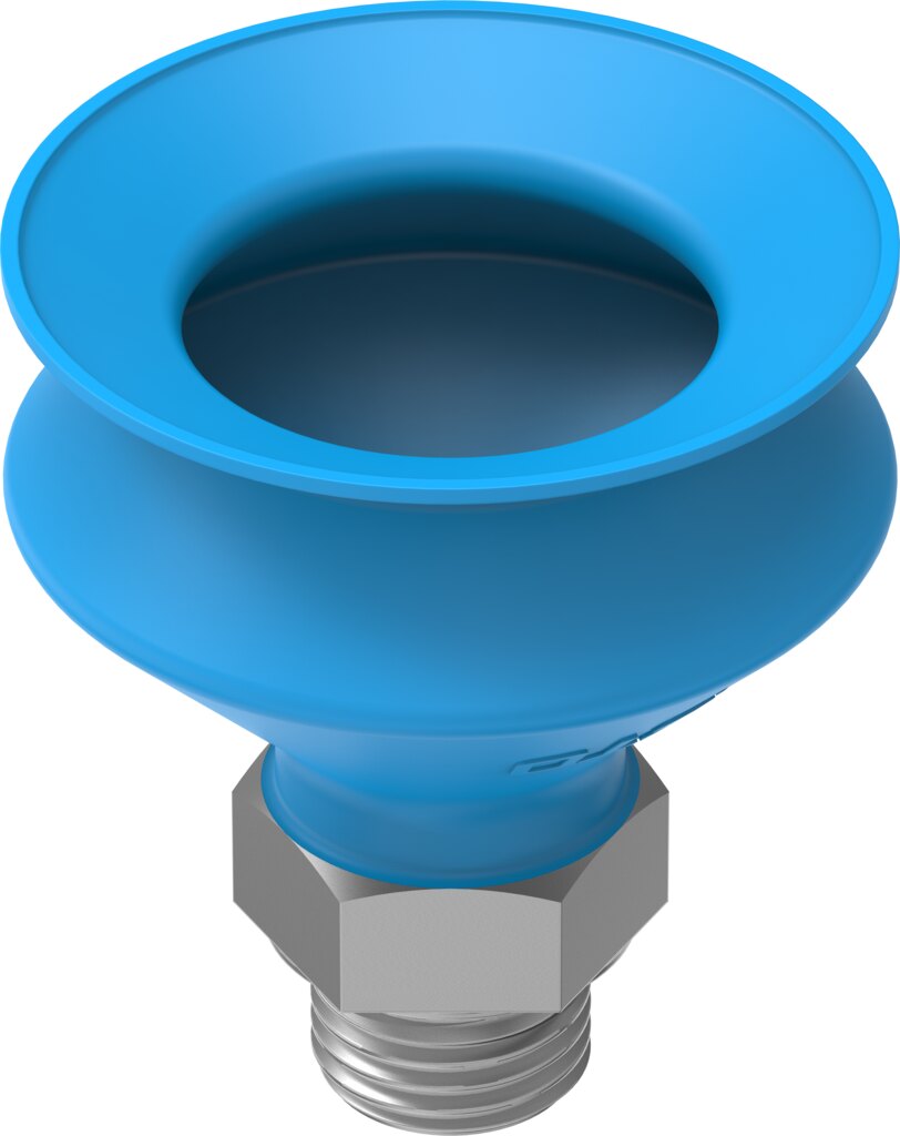 Suction cup with connection