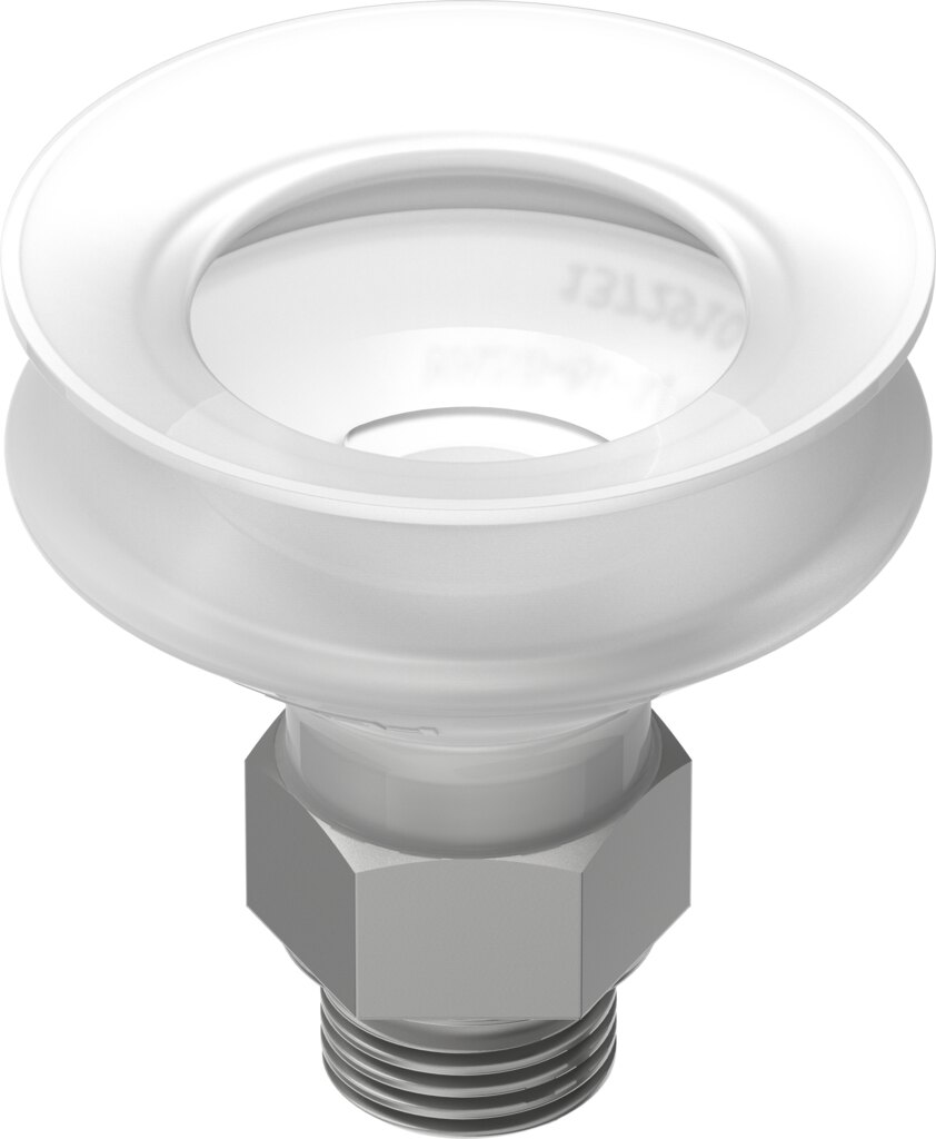 Suction cup with connection