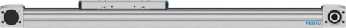 Toothed belt axis