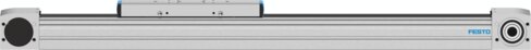 Toothed belt axis