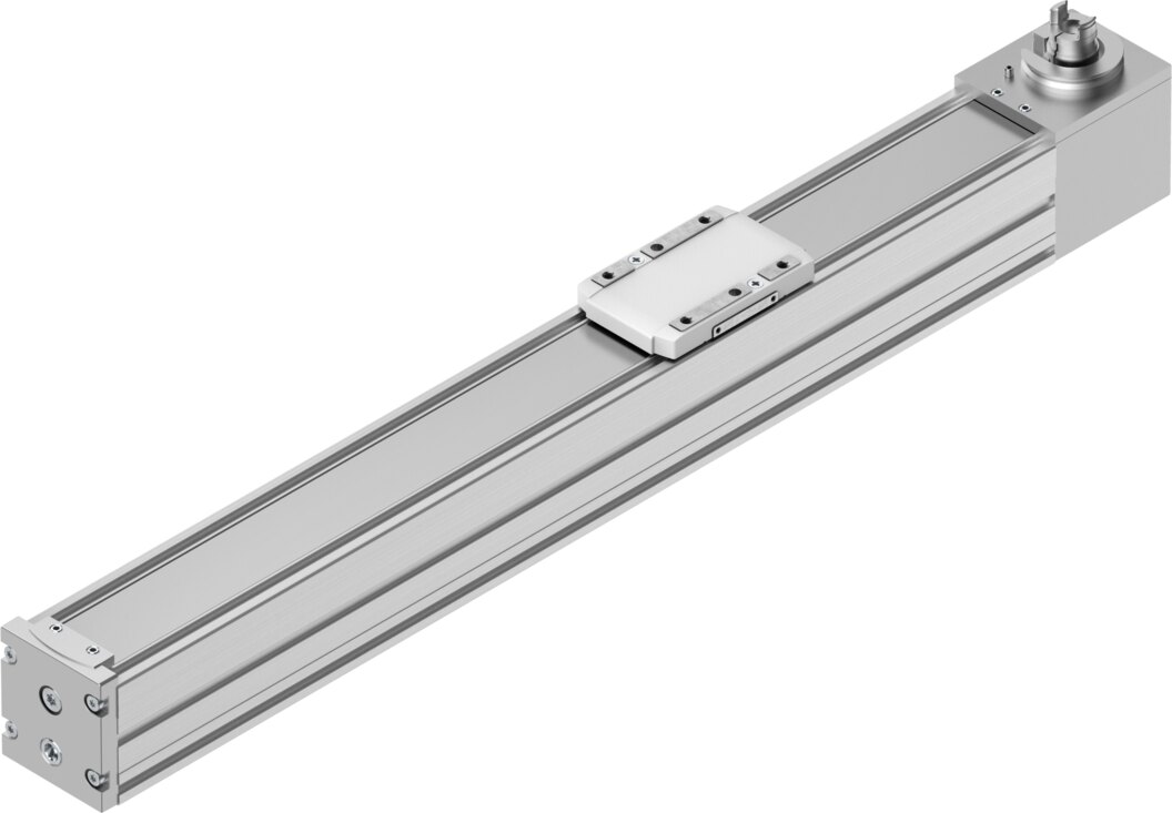 Toothed belt axis
