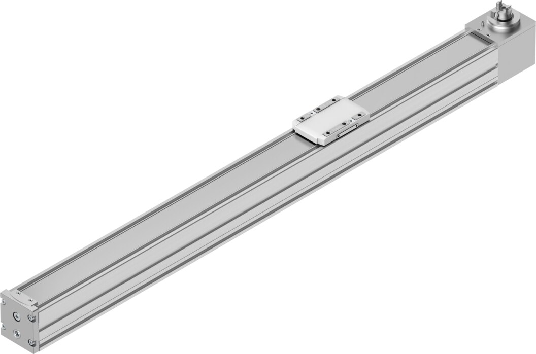 Toothed belt axis