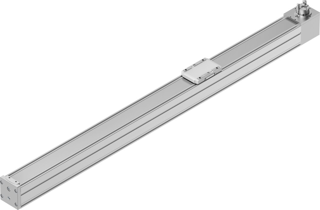 Toothed belt axis