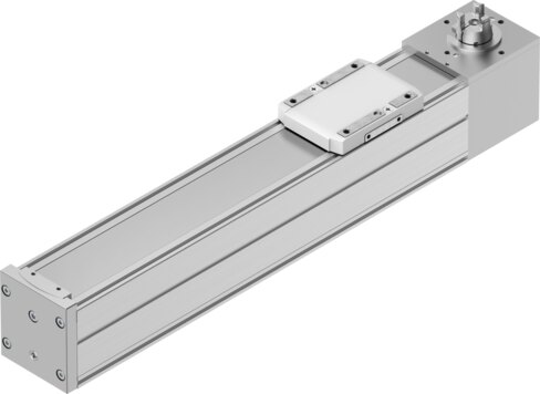 Toothed belt axis