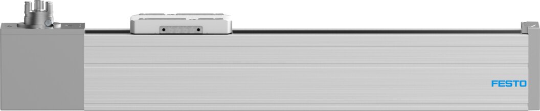 Toothed belt axis