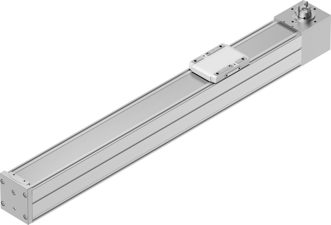 Toothed belt axis